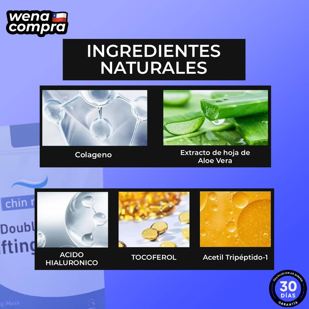 Mascarilla Lifting Facial — Reductora de Papada